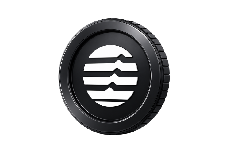 Aptos Coin 3D illustration
