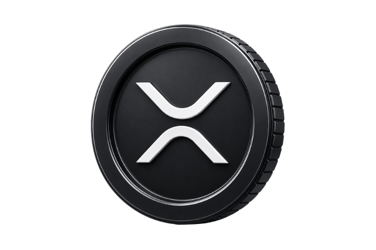 XRP Coin 3D illustration