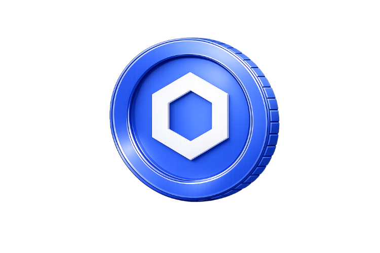 Chainlink Coin 3D