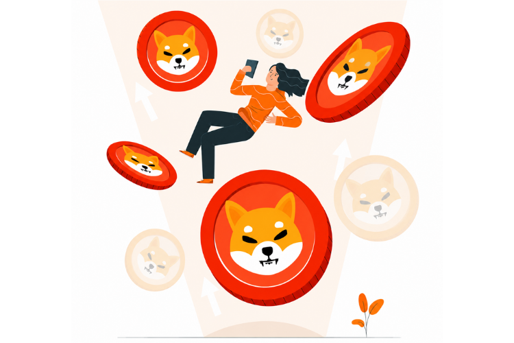 Shiba Inu Coin Fantasy illustration